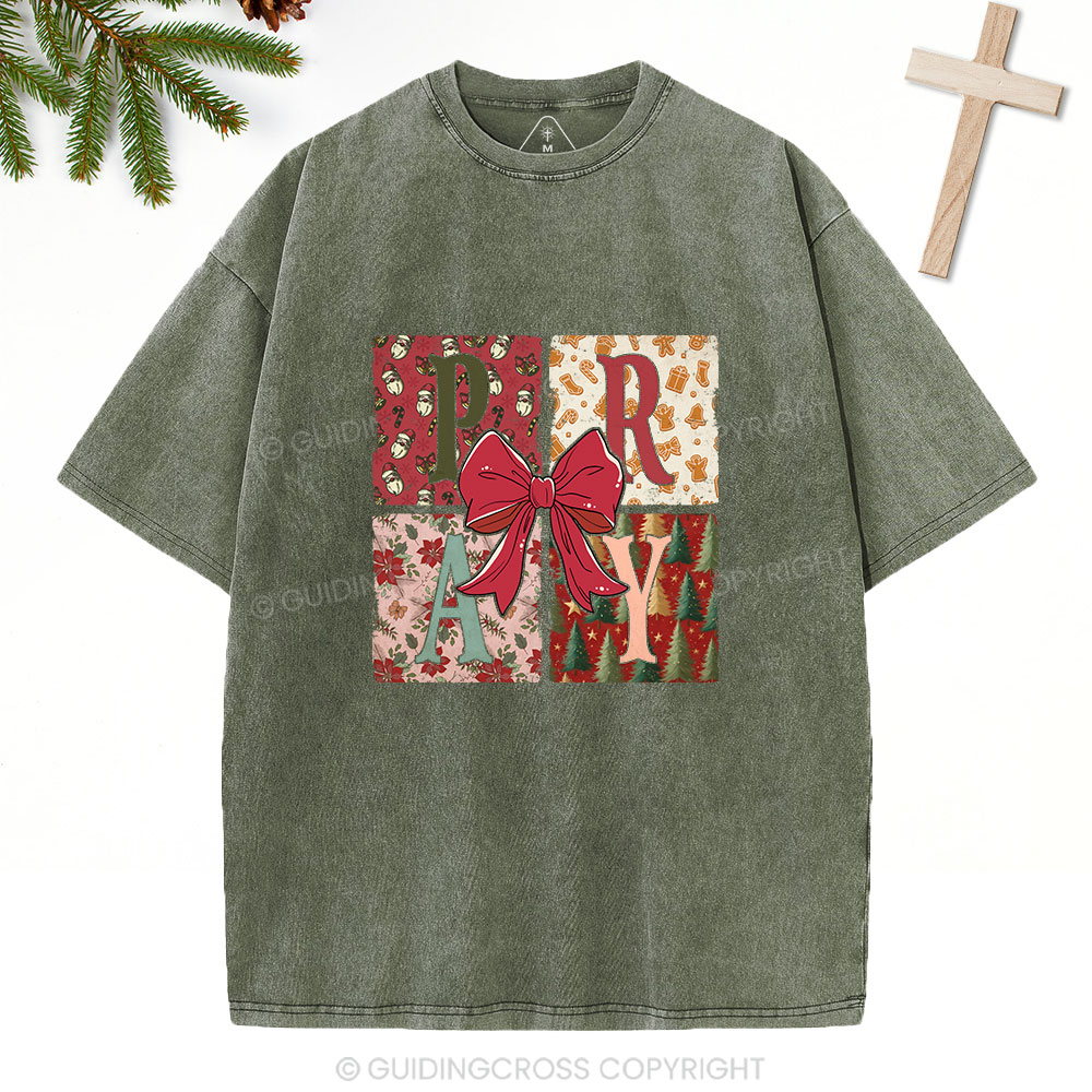 Pray Always Christian Washed T-Shirt