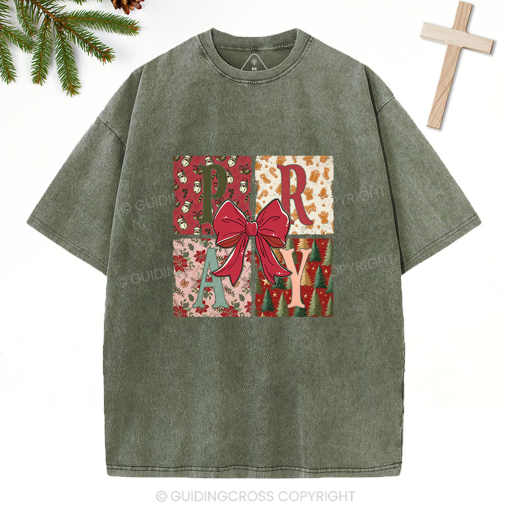 Pray Always Christian Washed T-Shirt