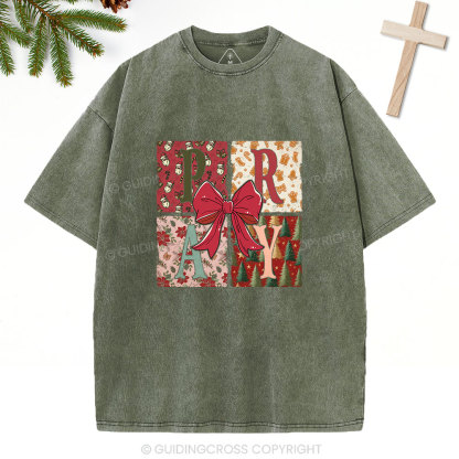 Pray Always Christian Washed T-Shirt