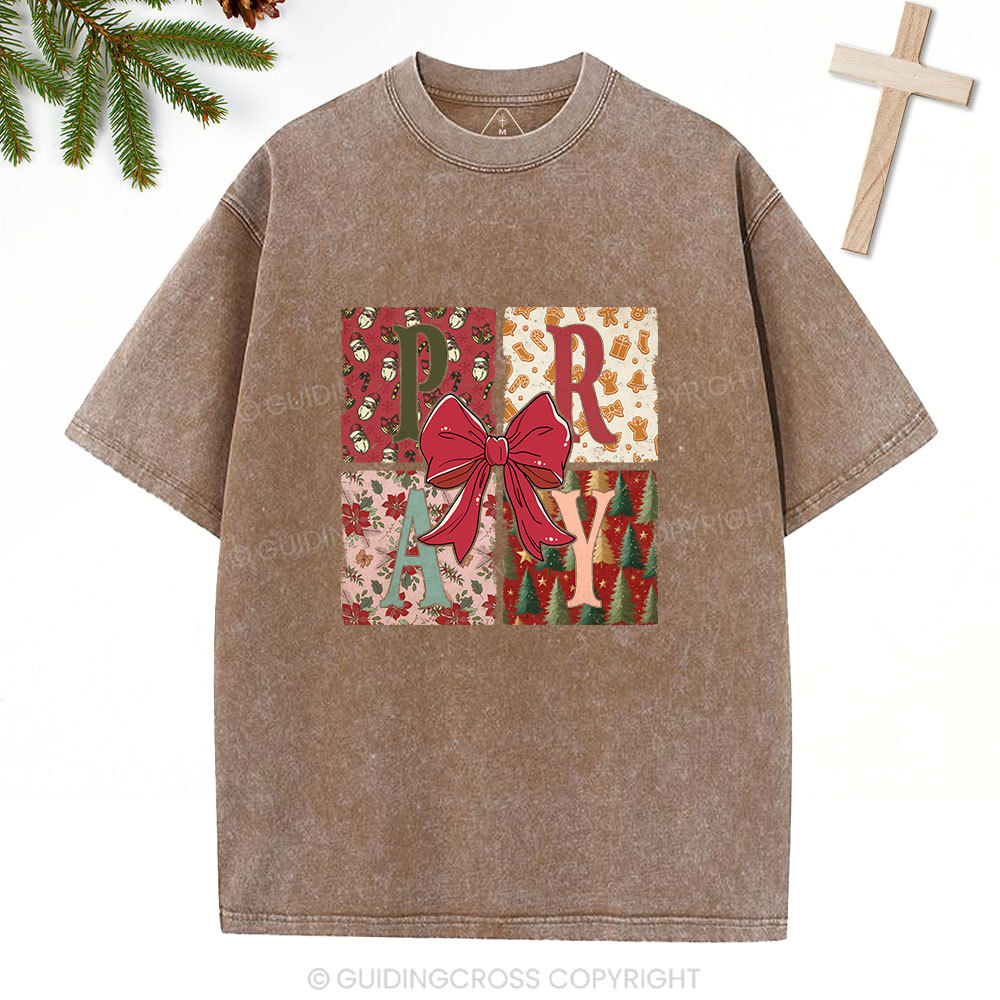 Pray Always Christian Washed T-Shirt