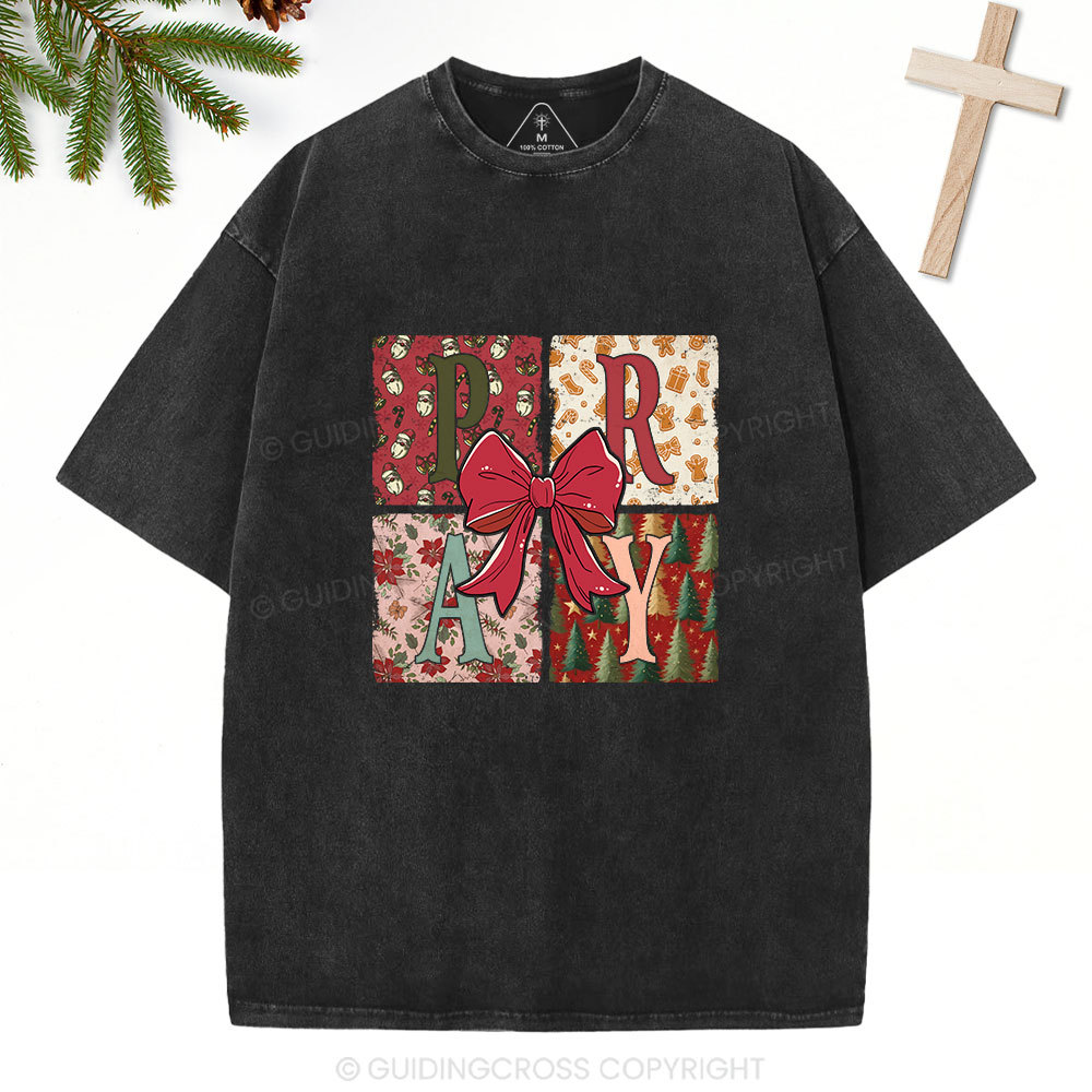 Pray Always Christian Washed T-Shirt