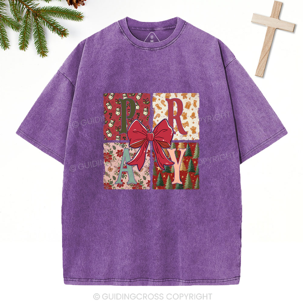 Pray Always Christian Washed T-Shirt