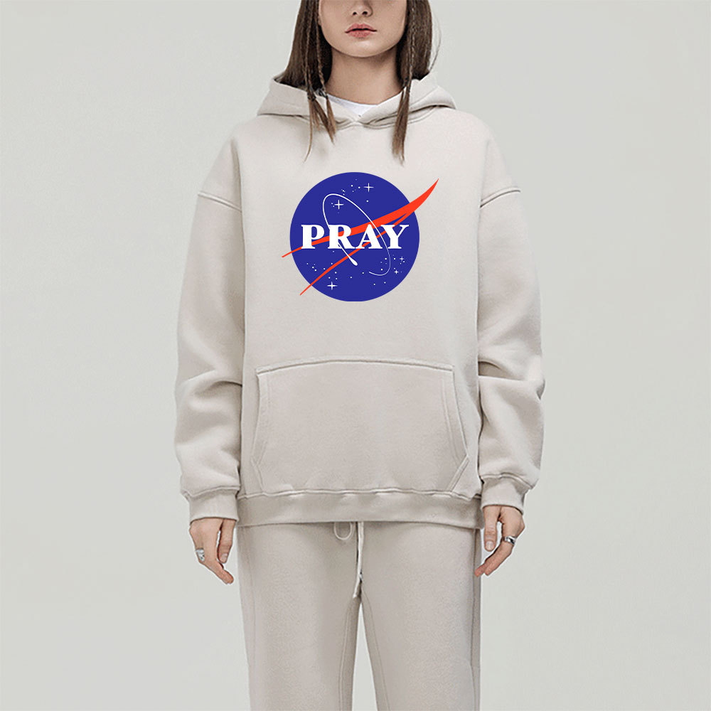 Pray Christian Fleece Hoodie Set