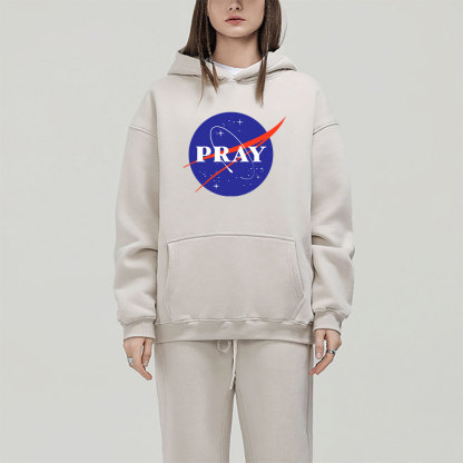 Pray Christian Fleece Hoodie Set