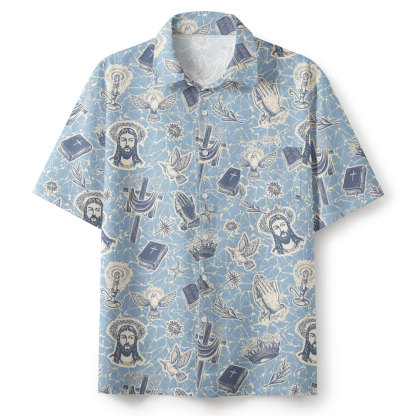 Pray More Christian Hawaiian Shirt 