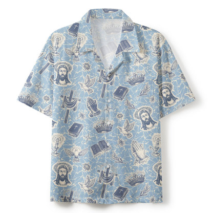 Pray More Christian Hawaiian Shirt 