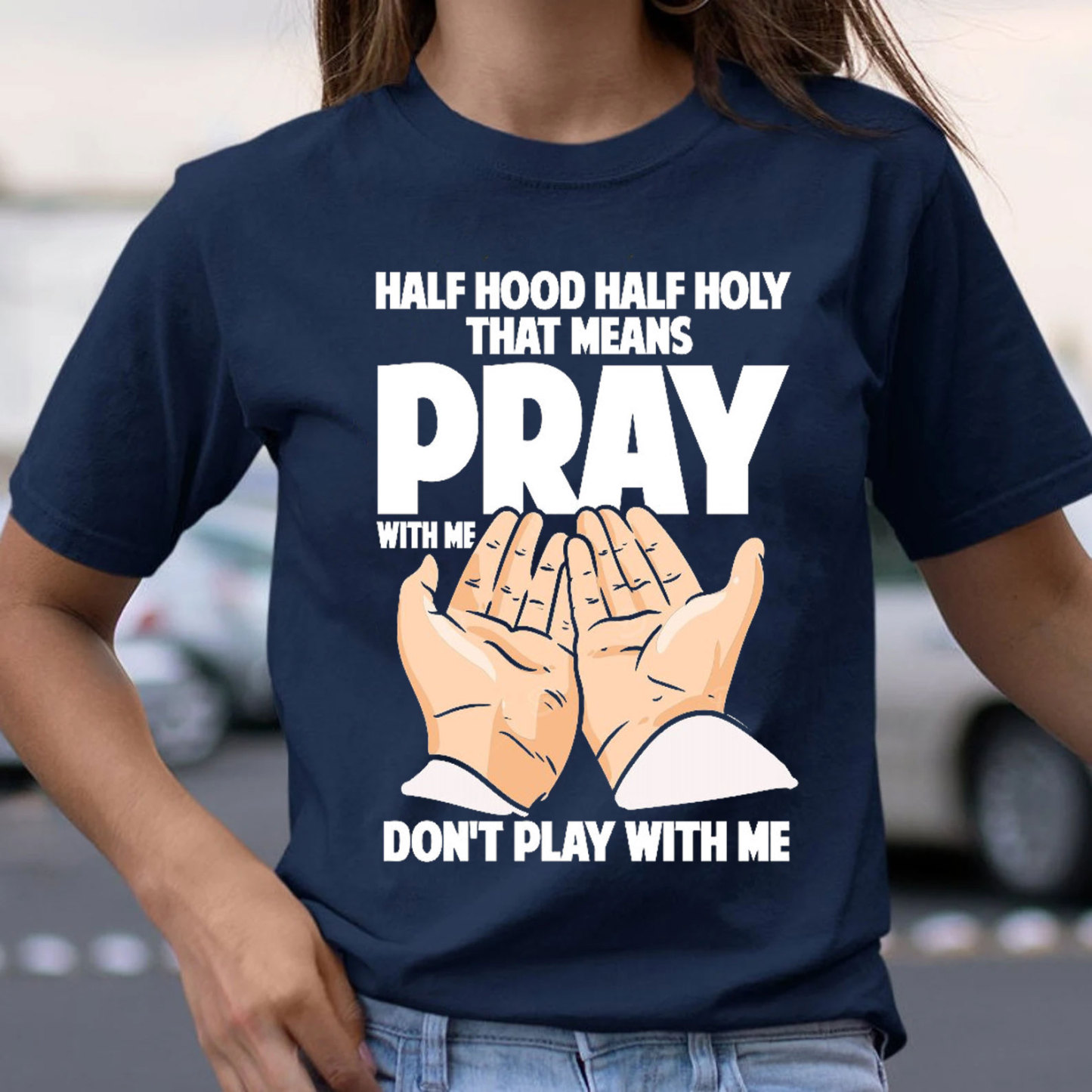 Pray With Me Do Not Play With Me Christian T-Shirt