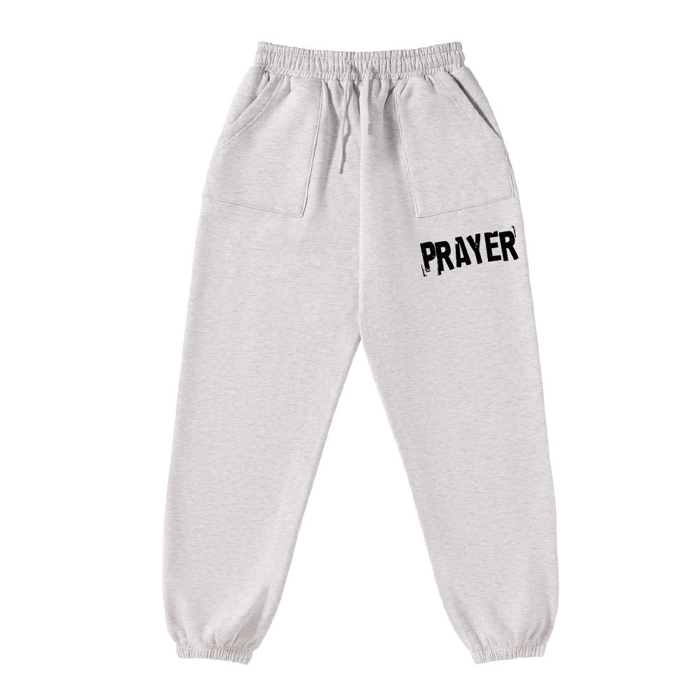 Prayer Christian Fleece Sweatpants