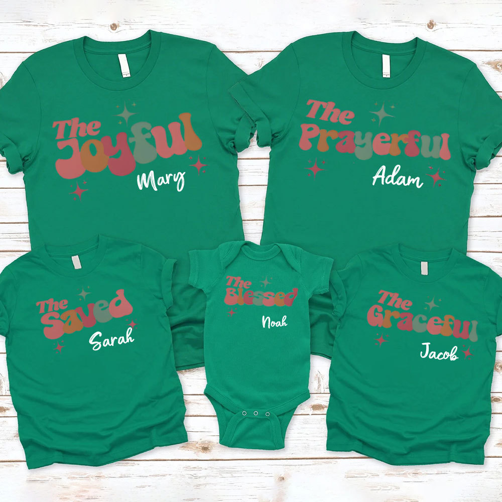 A Thrill Of Hope The Weary World Rejoice Christmas Family Matching Shirts Sale - GuidingCross