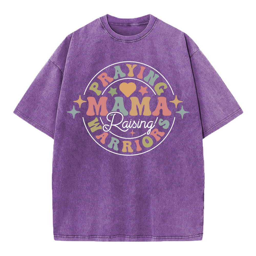 Praying Mama Raising Warriors Shirts