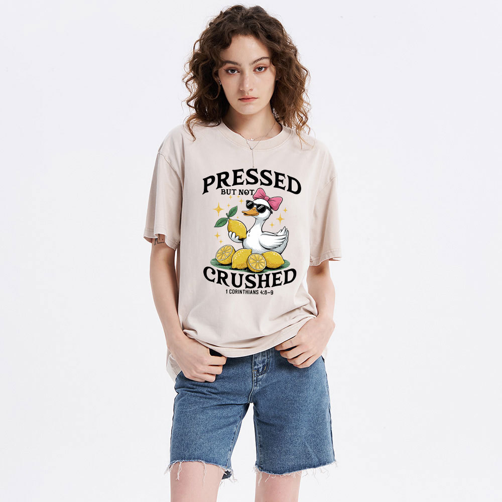 Pressed But  Not Pressed Christian Washed T-Shirt