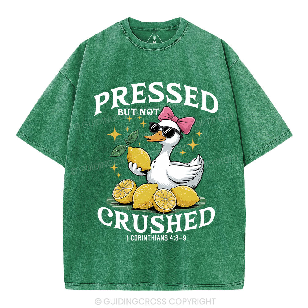 Pressed But  Not Pressed Christian Washed T-Shirt