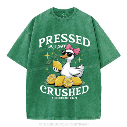 Pressed But  Not Pressed Christian Washed T-Shirt