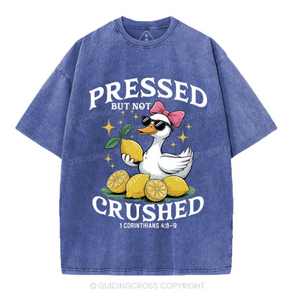 Pressed But  Not Pressed Christian Washed T-Shirt