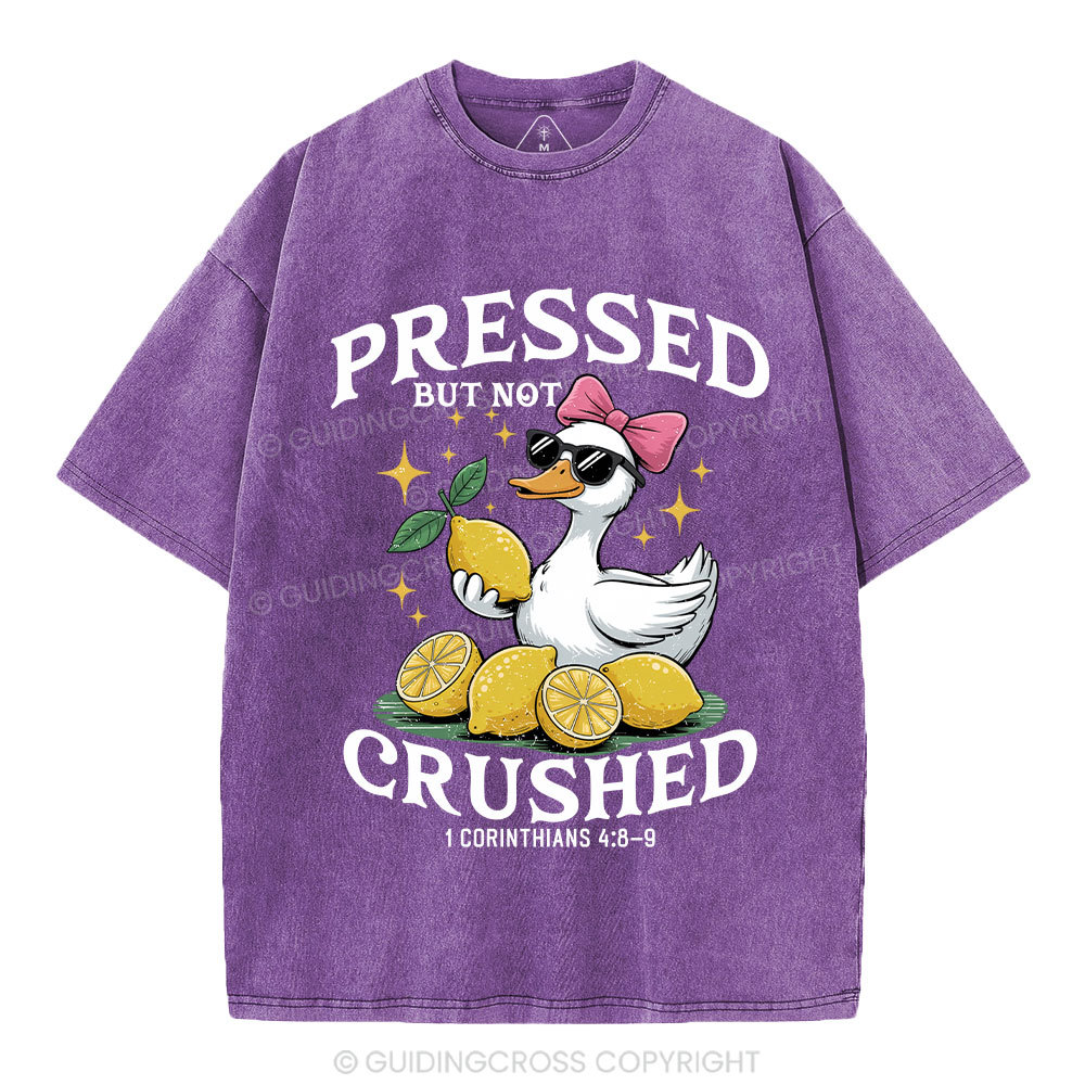 Pressed But  Not Pressed Christian Washed T-Shirt