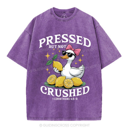 Pressed But  Not Pressed Christian Washed T-Shirt