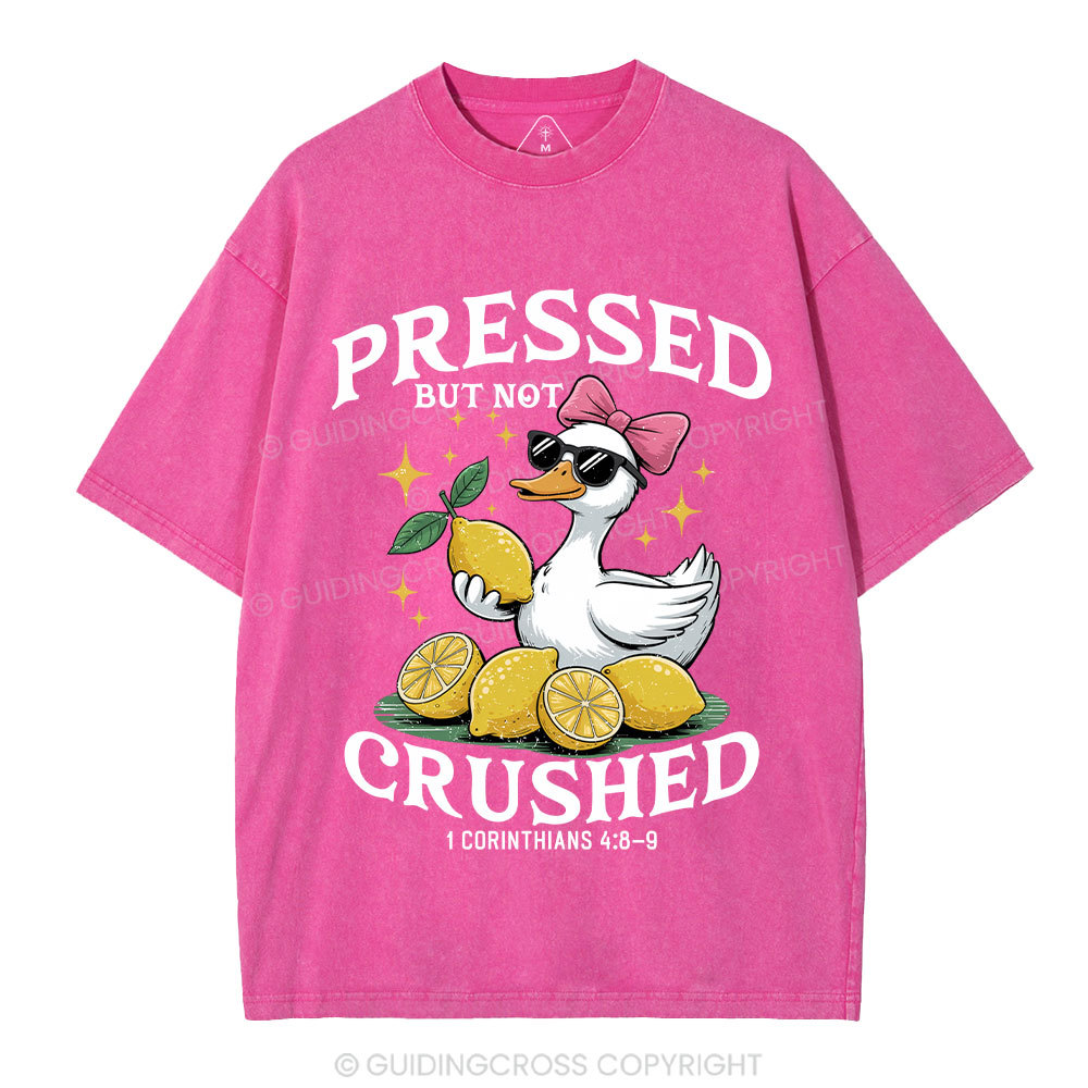 Pressed But  Not Pressed Christian Washed T-Shirt