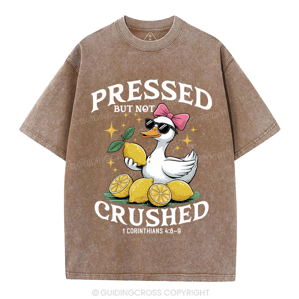 Pressed But  Not Pressed Christian Washed T-Shirt