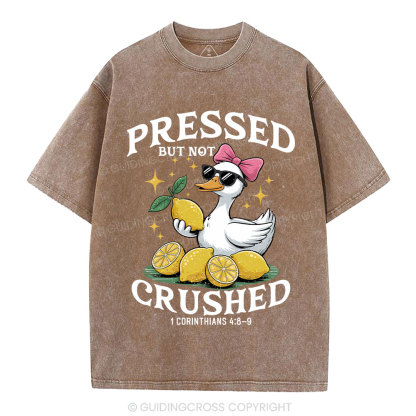 Pressed But  Not Pressed Christian Washed T-Shirt