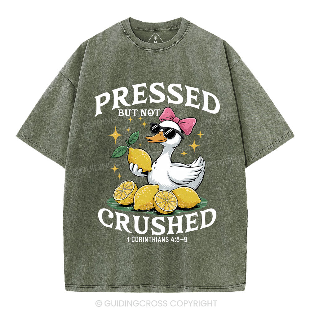 Pressed But  Not Pressed Christian Washed T-Shirt
