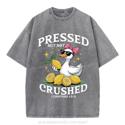 Pressed But  Not Pressed Christian Washed T-Shirt