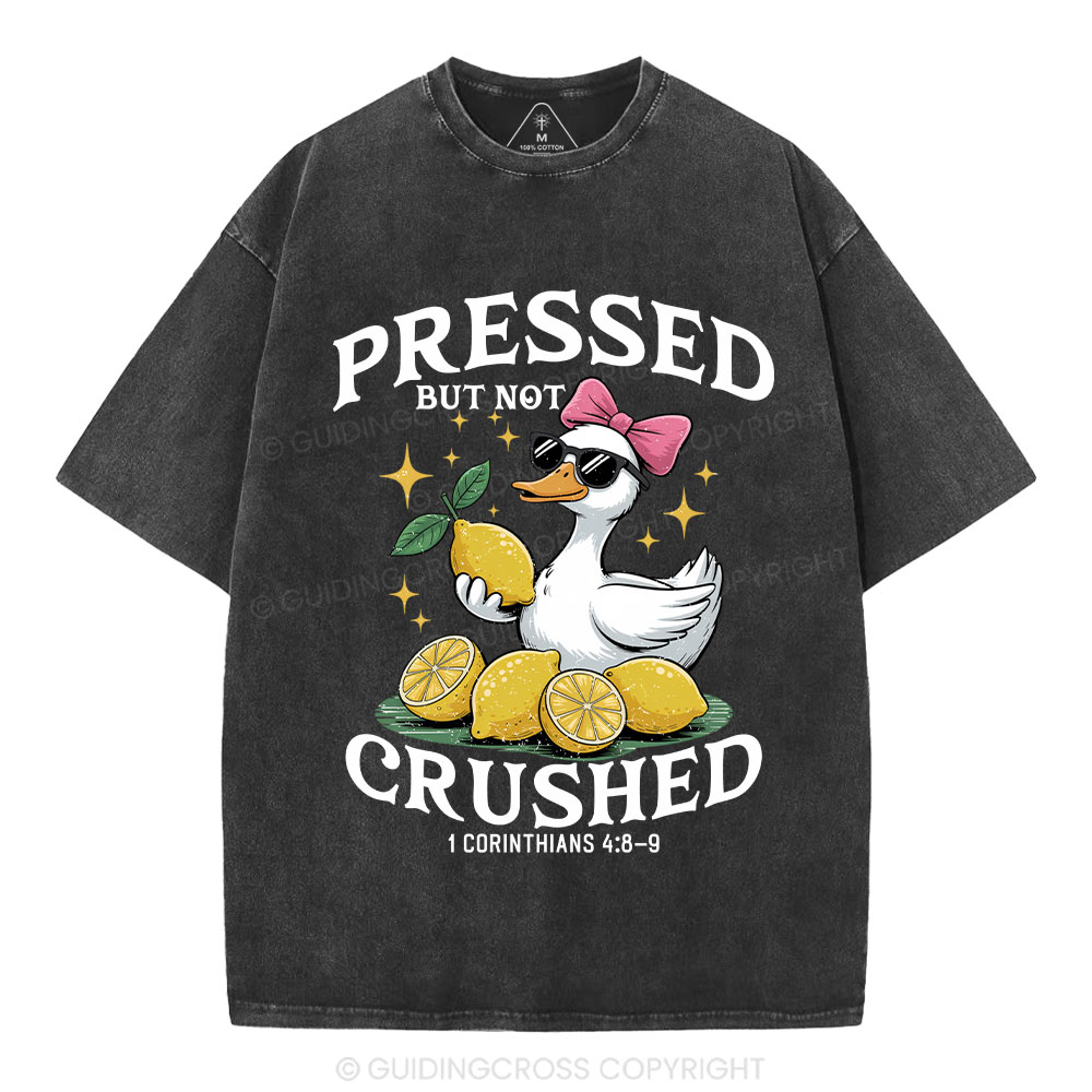 Pressed But  Not Pressed Christian Washed T-Shirt