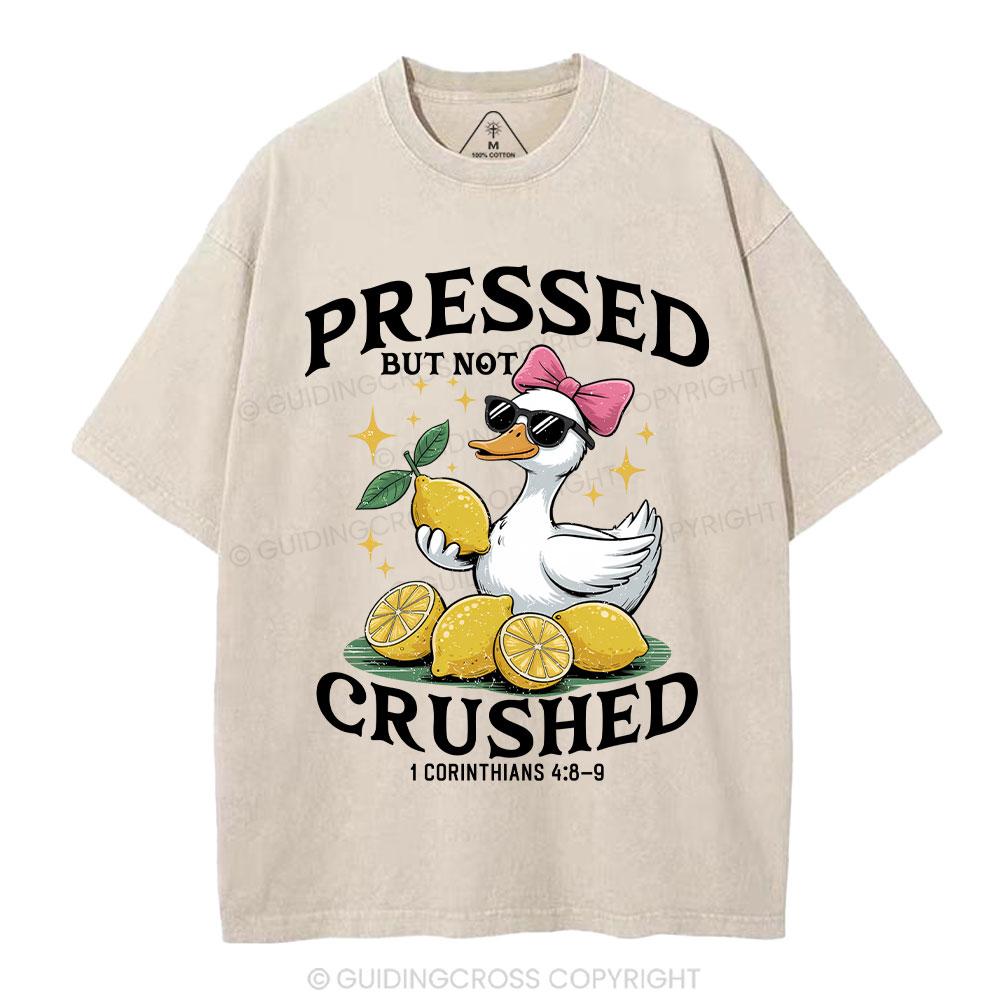 Pressed But  Not Pressed Christian Washed T-Shirt