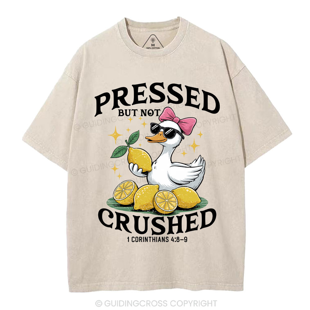 Pressed But  Not Pressed Christian Washed T-Shirt