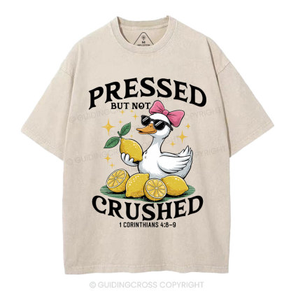 Pressed But  Not Pressed Christian Washed T-Shirt