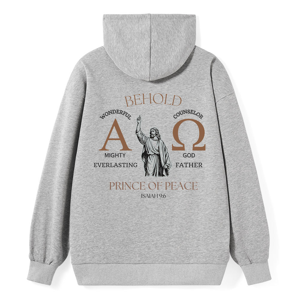 Prince Of Peace Isaiah96 Classic Christian Hoodie