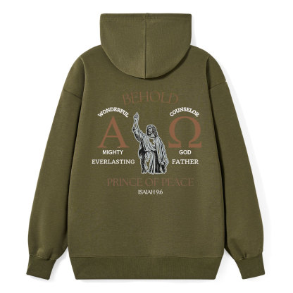 Prince Of Peace Isaiah96 Classic Christian Hoodie