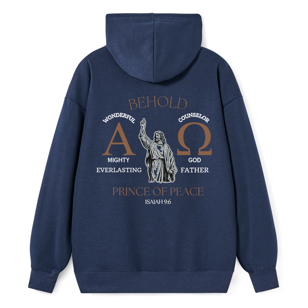 Prince Of Peace Isaiah96 Classic Christian Hoodie