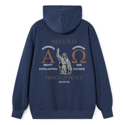 Prince Of Peace Isaiah96 Classic Christian Hoodie