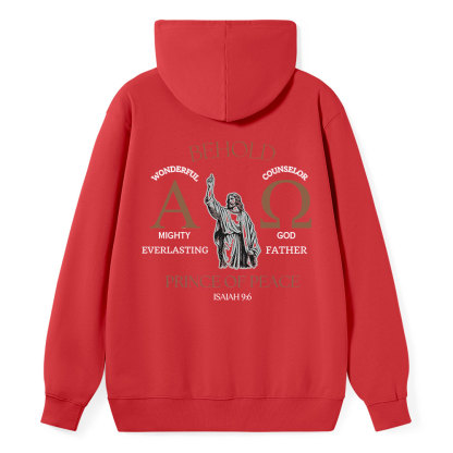 Prince Of Peace Isaiah96 Classic Christian Hoodie