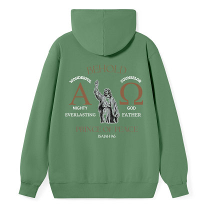 Prince Of Peace Isaiah96 Classic Christian Hoodie
