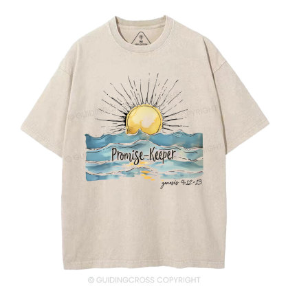 Promise Keeper Christian Washed T-Shirt