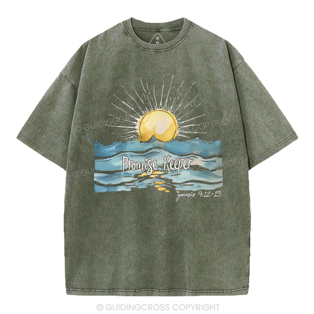 Promise Keeper Christian Washed T-Shirt
