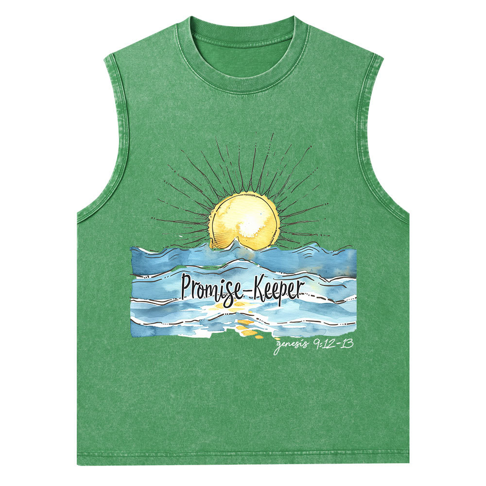 Promise Keeper Christian Washed Tank Top