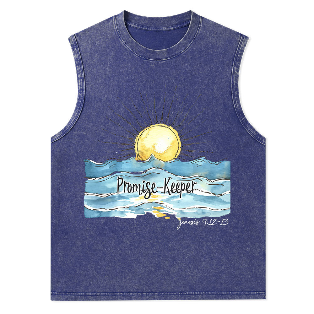 Promise Keeper Christian Washed Tank Top