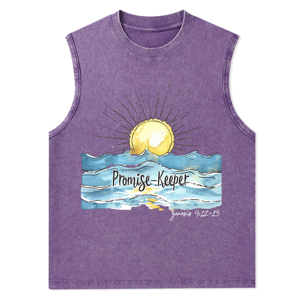 Promise Keeper Christian Washed Tank Top