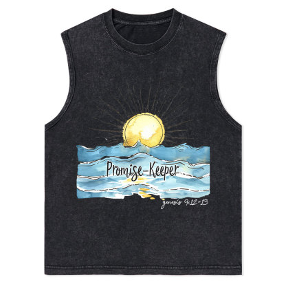 Promise Keeper Christian Washed Tank Top