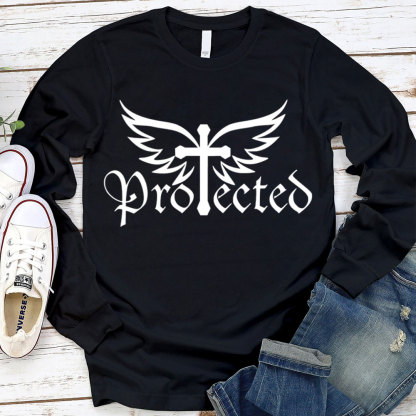 Protect Christian Long Sleeve T-Shirt 