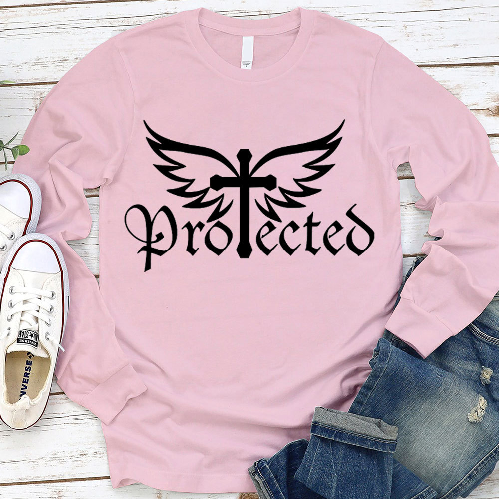 Protect Christian Long Sleeve T-Shirt 