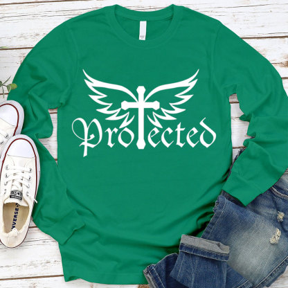 Protect Christian Long Sleeve T-Shirt 