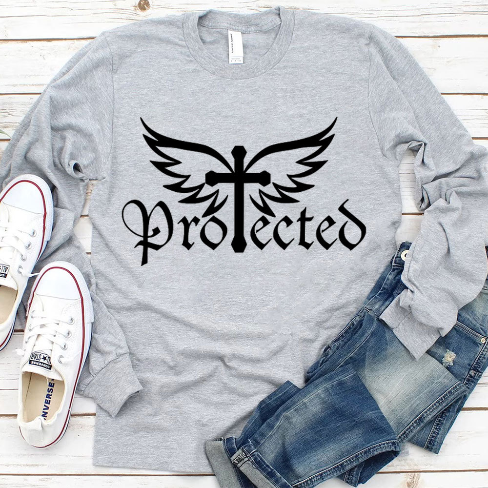 Protect Christian Long Sleeve T-Shirt 