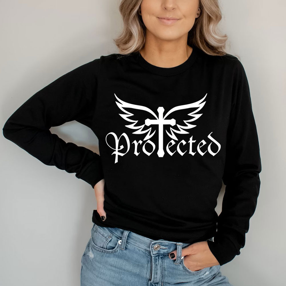 Protect Christian Long Sleeve T-Shirt 