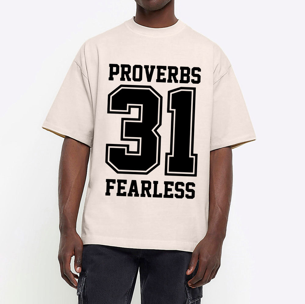 Proverbs Christian Washed T-Shirt