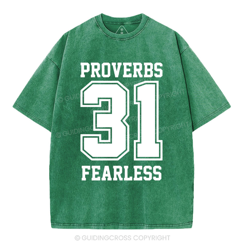Proverbs Christian Washed T-Shirt