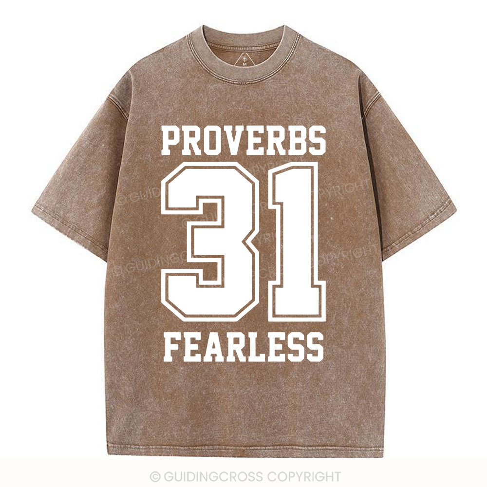 Proverbs Christian Washed T-Shirt