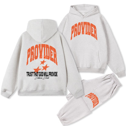 Provider Christian Fleece Hoodie Set